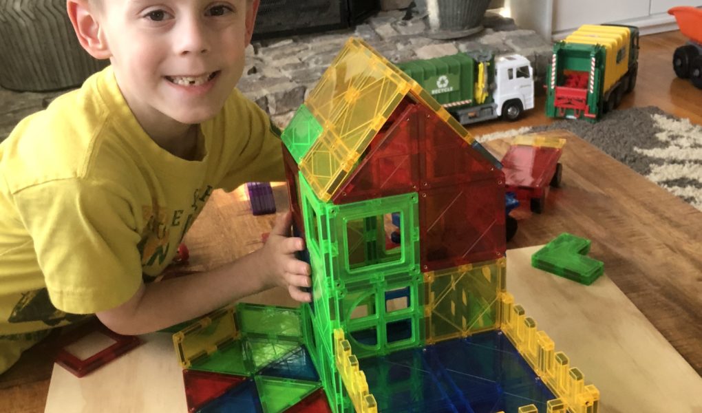 Magnet blocks are wonderful for imagination, as well as science and engineering skills.