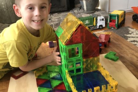 Magnet blocks are wonderful for imagination, as well as science and engineering skills.